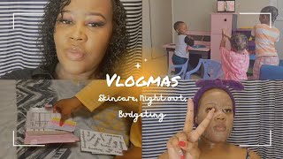 VLOGMAS: Skincare | Night Out | Budgeting