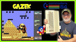 ¿TE GUSTA BOMB JACK? 💣 Gazek 💣 (Commodore C64 - 2024)