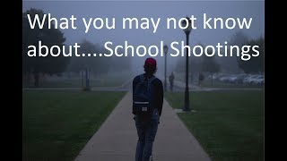 What you may not know about....School Shootings. Donna Clark Love