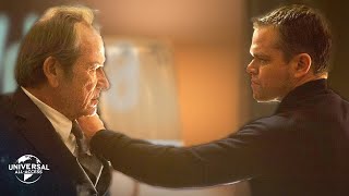 Jason Bourne | Matt Damon VS Tommy Lee Jones | Extended Preview