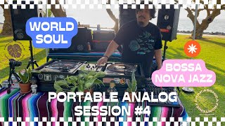 World Soul and Bossa Nova Jazz Vinyl Set by I.R. Giant -  Portable Analog Session 4