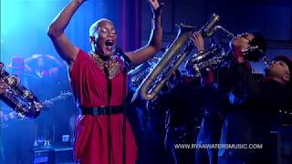 LiV Warfield (featuring The NPG Hornz) - "Black Bird"  Late Show with David Letterman