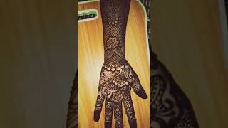 beautiful ❤❤ front mehndi design #shorts #mehndi #mehndidesign #viral #trending