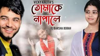 তোমাকে নাপালে lyrics // Vicky Kalita // New Assamese song