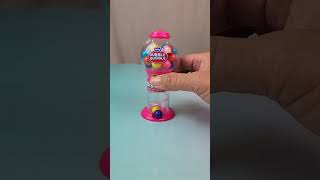 Dubble Bubble ASMR mini big spiral Gumball Machine 🟣 #shorts #gumball #candyasmr