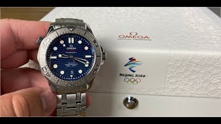 Omega 2022 Olympic Watch | Beijing Winter Games | Omega Seamaster 300m