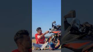 KTM Ko Ride Pe Jana Hai 😍 || Sumon Stunts 🔥 #shorts #ktm