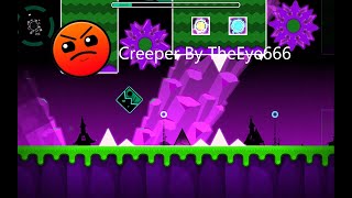 Geometry Dash Creeper By TheEye666 (me) (Happy Halloween!!!)