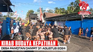 KIRAB BUDAYA KEPATIHAN-DESA PAMOTAN DAMPIT 31 AGUSTUS 2024