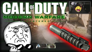 Noob Tuber Kills Us All! (Cod4 Remastered Live Stream Clips)