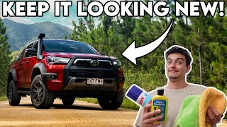 How To Keep Your 4WD Looking BRAND NEW!! // Rust Proofing, Polishing and Waxing the Toyota Hilux