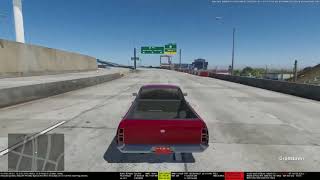 GTA VI Highway pre-alpha driving footage  in Vice City