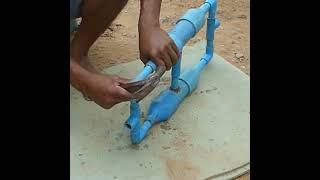 I turn PVC pipe into a water pump at home free no need electricity power