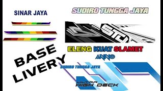 Base mentahan livery Vector Stj Anno,Sinar Jaya,Stj SR2