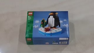 LEGO Seasonal Christmas Penguin 40498 | Speed Build