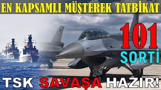 Deniz ve Hava Kuvvetlerimiz Müşterek Olarak Mavi Vatanı Savunmaya Hazır!