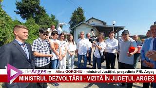 Adrian Vestea, ministrul Dezvoltării, vizită în judetul Arges