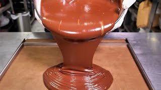 초콜릿 기네스북 보유자 레시피? 100년째 내려오는 세계 유일 초콜릿집 Handmade chocolate caramel / Korean street food