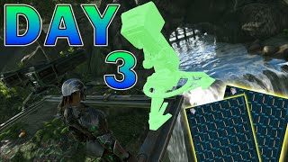 Raiding a Tekked Out CUSTOM CAVE on Ark Survival Evolved