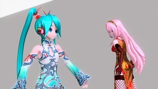 Hatsune Miku: Project DIVA Future Tone - [PV] "World's End Dance Hall" (F modules ver.) (Rom/Eng)