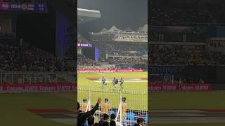 A fan invades the pitch during AUS vs SA Semi Final at Eden Gardens! #wc2023 #shorts #trending