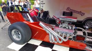 Dragster start-up Fars Dag i Maribo