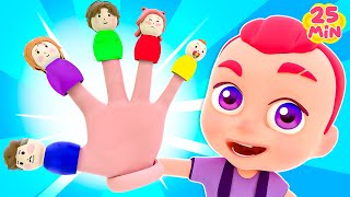 Baby Finger Family🖐! + More Tinytots Kids Songs & Nursery Rhymes