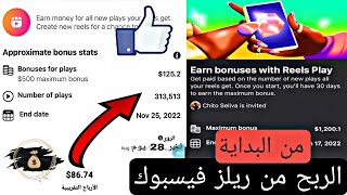 الربح من ريلز فيسبوك