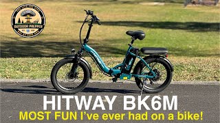 Hitway BK6M Electric Bike - The MOST fun I’ve ever had on a bike!