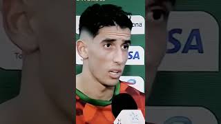 أول تصريح من الأسد المغربي نايف أكرد بعد نهاية مباراة المغرب و الكونغو بالتعادل الإيجابي⚽🇲🇦