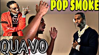 AIM FOR THE MOON~POP SMOKE FT QUAVO REACTION😱🔥 (MUST WATCH)