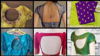 Silk saree blouse designs#blouses