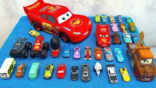 Looking cars For Disney Pixar Cars : Lightning McQueen, Tow Mater, Arvy, Mater, King Dinoco, Fillmor