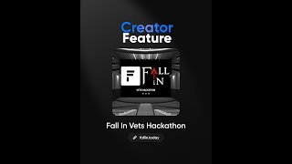 Creator Feature: Fall In Vets Hackathon