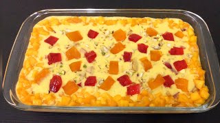 MANGO DELIGHT❗DELICIOUS MANGO DESSERT❗CREAMY MANGO TRIFLE❗  EASY DESSERT RECIPE BY RUSTIC FLAVOURS💖😍