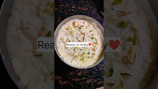 Instant Best Rabri Recipe at Home | Homemade Rabdi Indian Sweet #shorts #youtubeshorts #viralshorts