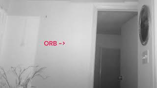 Orb caught on film, night vision, #ghost  #ghosthunting #haunted