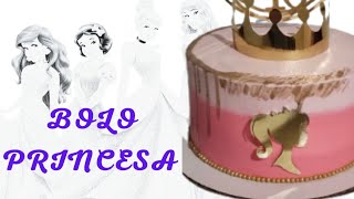 DECORAÇÃO TEMA PRINCESA + calda dourada