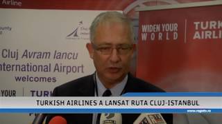 TURKISH AIRLINES A LANSAT RUTA CLUJ-ISTANBUL