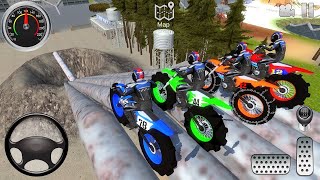 Dirt Bike Multiplayer Off-road Outlaws Motocross Impossible Drive Motorcycle Stunt Android Gameplay