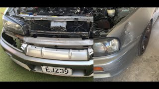 My R34 SKYLINE Got Crashed Into!