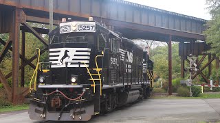 Trains of Downtown Richmond VA - CSX/NS Action 9/16/18