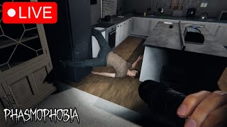 Trying To Survive With FRIENDS | Phasmophobia LIVE