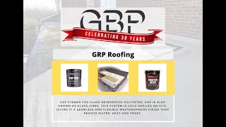 GRP Roofing - General Building Plastics - GBP - Info - Glass Reinforced Polyester