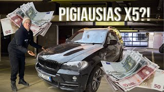 ROLANDAS: NUSIPIRKAU PIGIAUSIĄ BMW X5?! TOKIOS KOMPLEKTACIJOS DAR NEMAČIAU