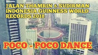 Jalan Thamrin & Sudirman, Ketika Jelang Asiangames2018, Indonesia Guinness World Records 2018