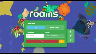 VAMOS JOGAR ROAMS.IO JUNTOS??