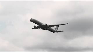 Eithad Airways Airbus A350-1041 A6-XWE takeoff at Zurich Airport