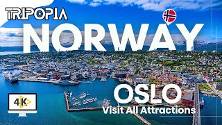 Norway Oslo City Tour 4K: All Top Places to Visit in Oslo Norway