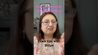 Exam tips and exam stress